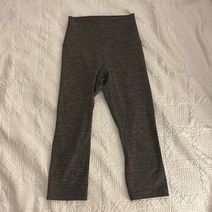 Lululemon Align High-Rise Crop 17” leggings, Size 0